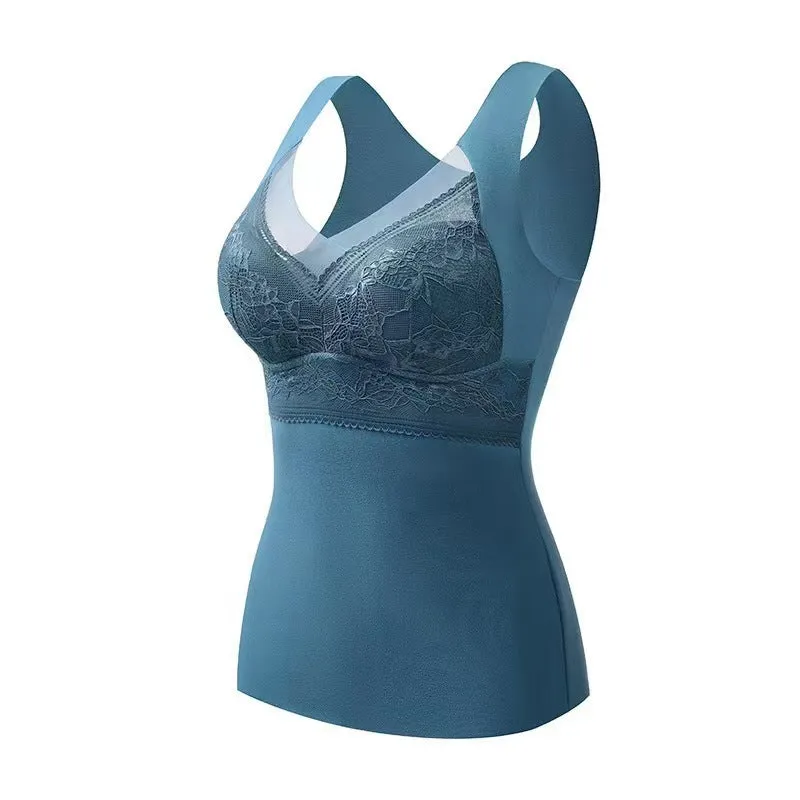 2-in-1 Built-in Bra Thermal Underwear