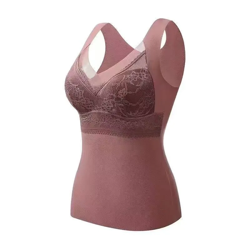 2-in-1 Built-in Bra Thermal Underwear