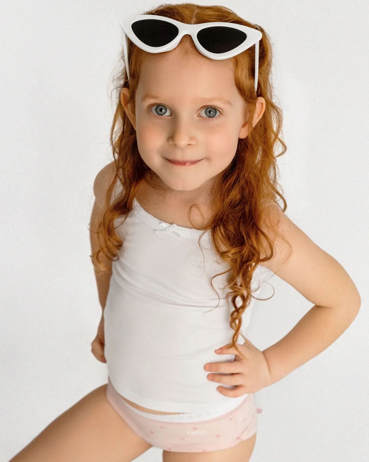 3-Pack Cotton Blend Lightweight Girl’s Camisoles