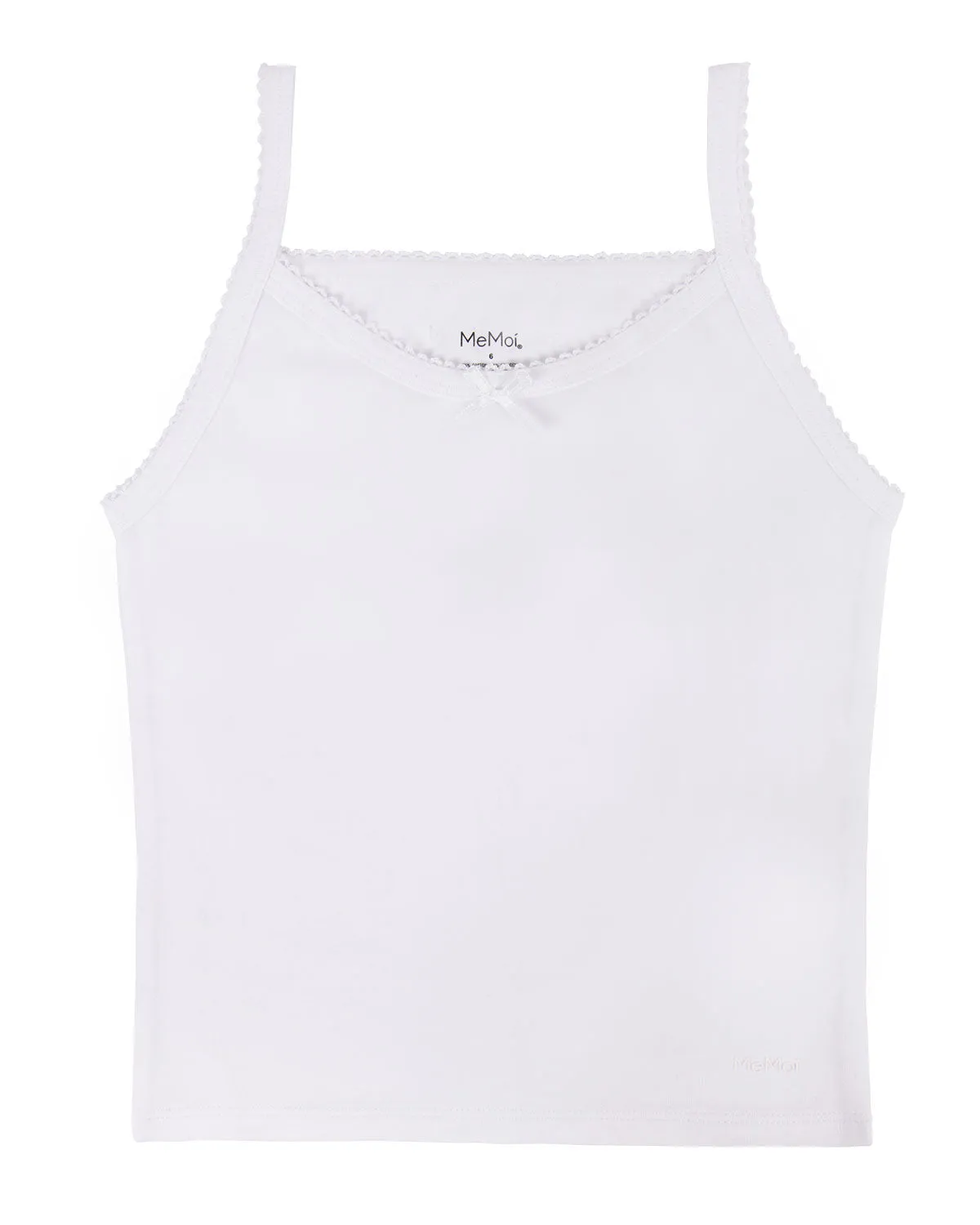 3-Pack Cotton Blend Lightweight Girl’s Camisoles