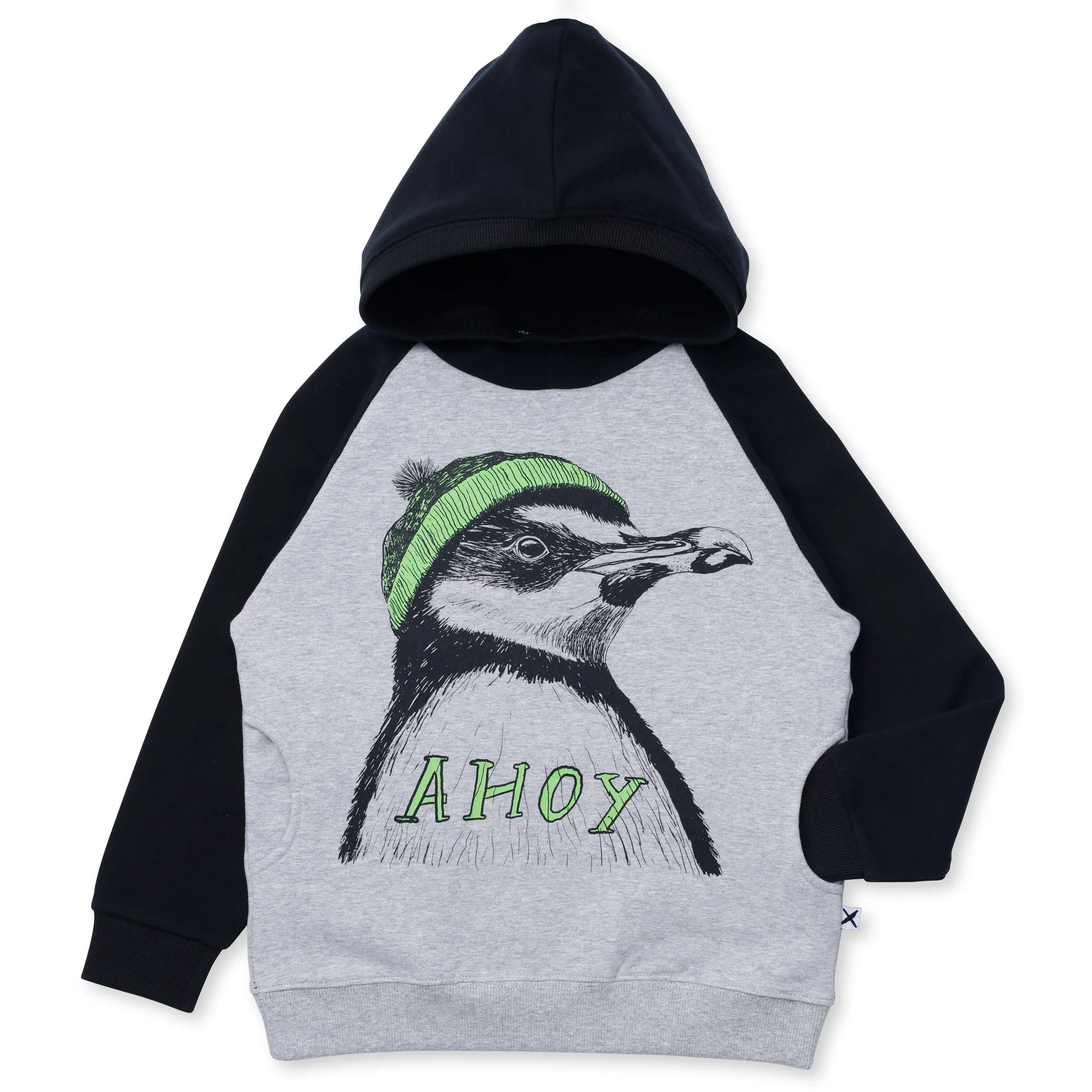 Ahoy Penguin Furry Hood
