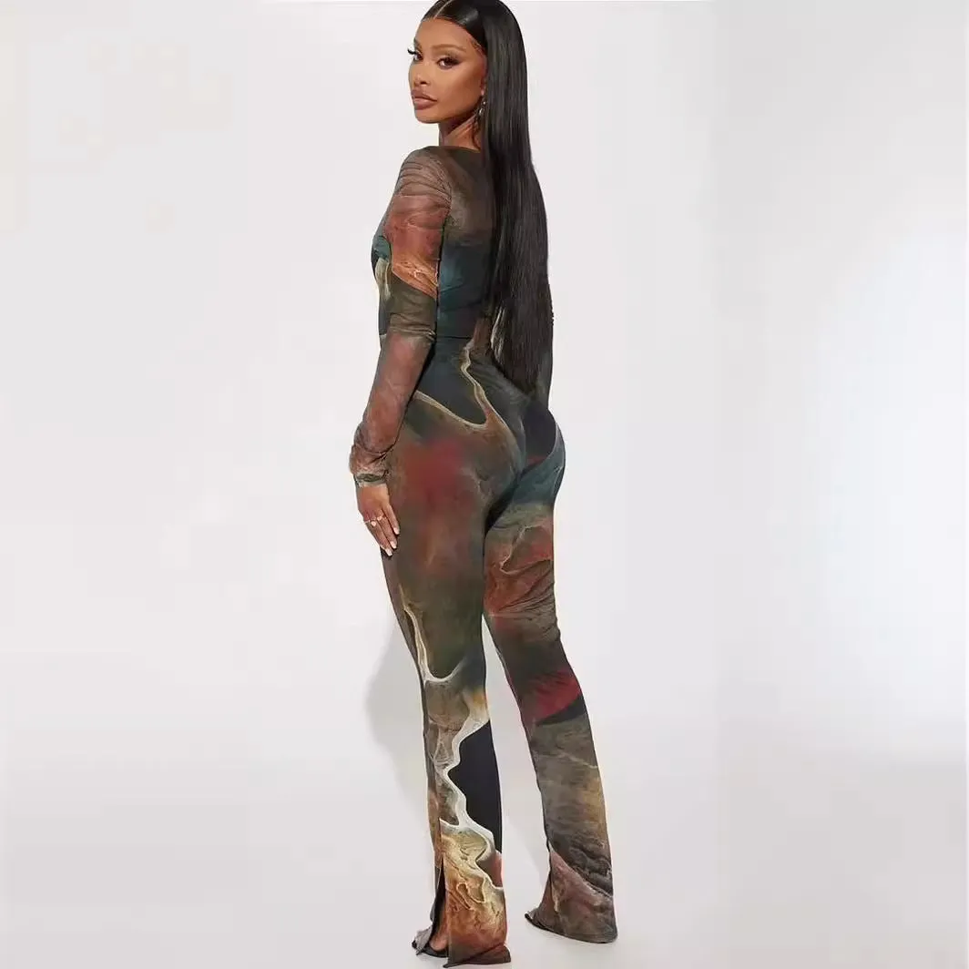 AllureMesh Jumpsuit