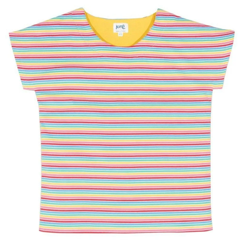 Alum Organic Jersey T-Shirt Rainbow