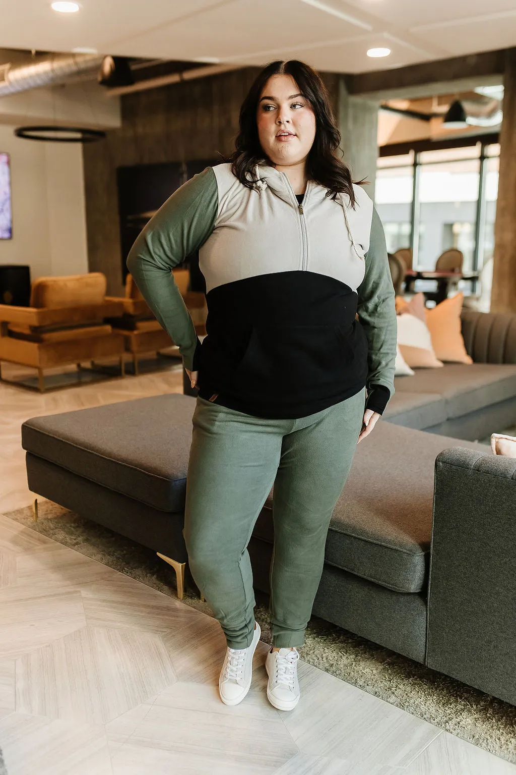 Ampersand Avenue [&] - Performance Fleece Jogger - Wanderlust
