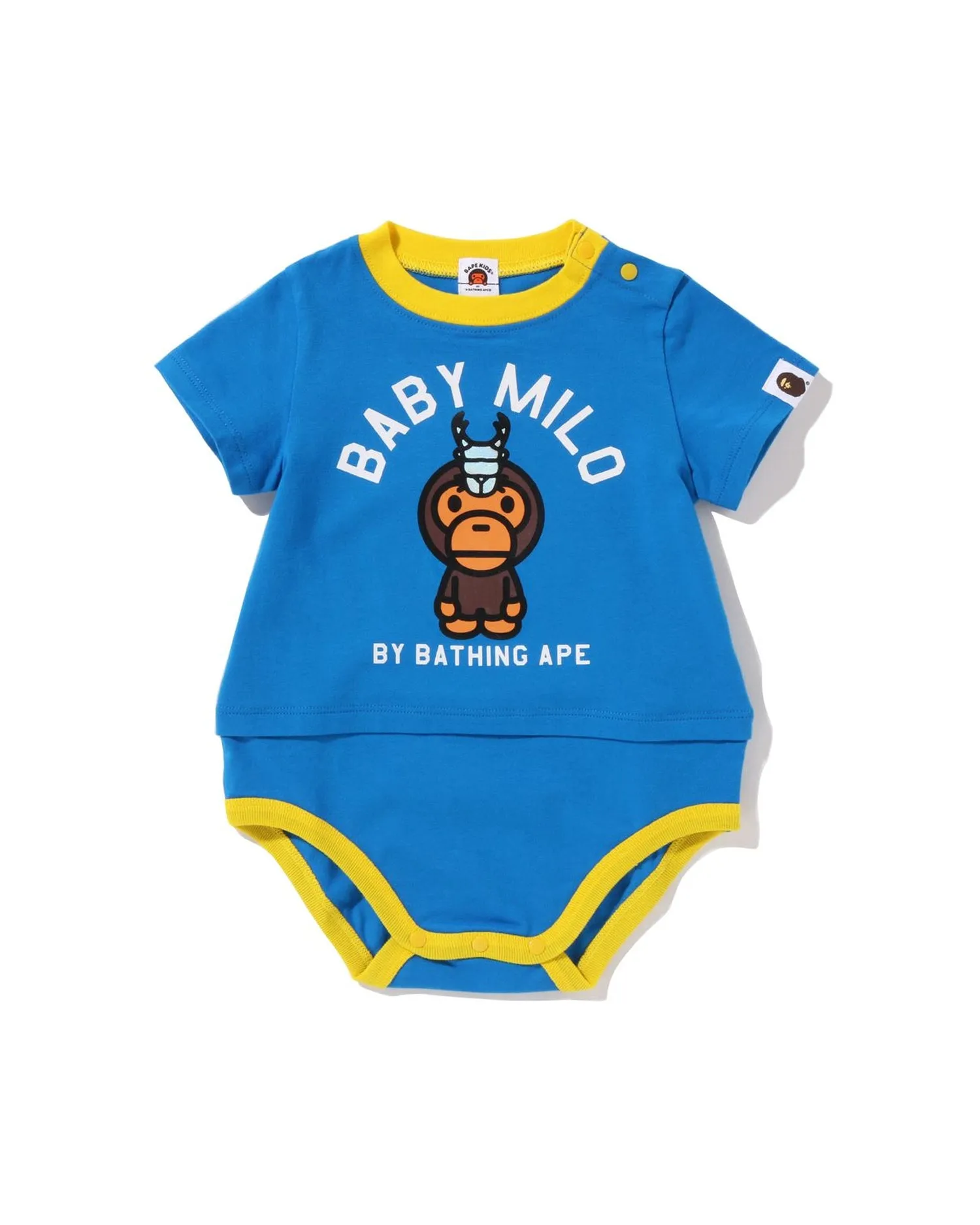 Baby Milo Stag Beetle Layered Bodysuit