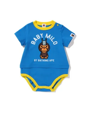 Baby Milo Stag Beetle Layered Bodysuit