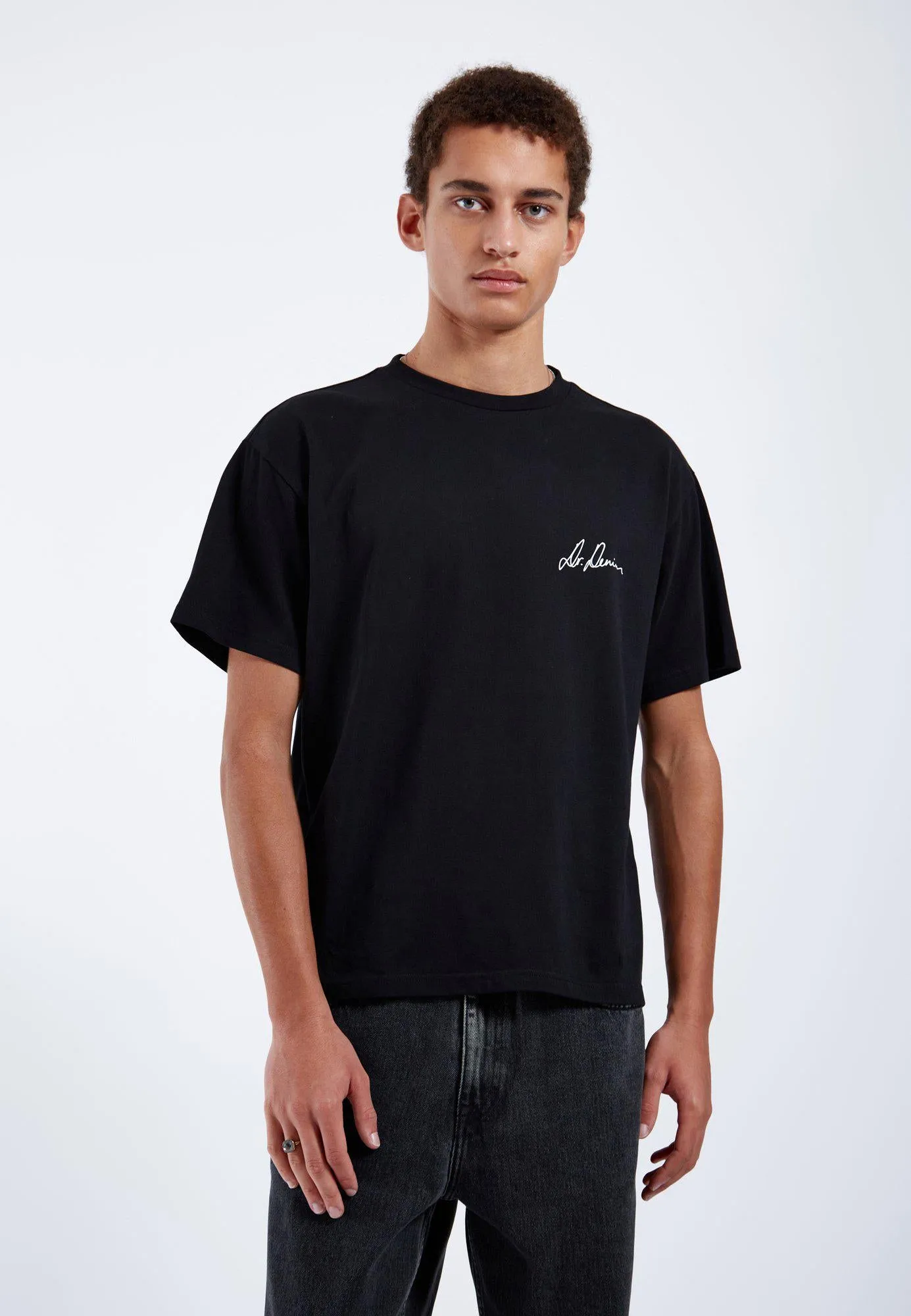 Bace Tee - Black Small Script
