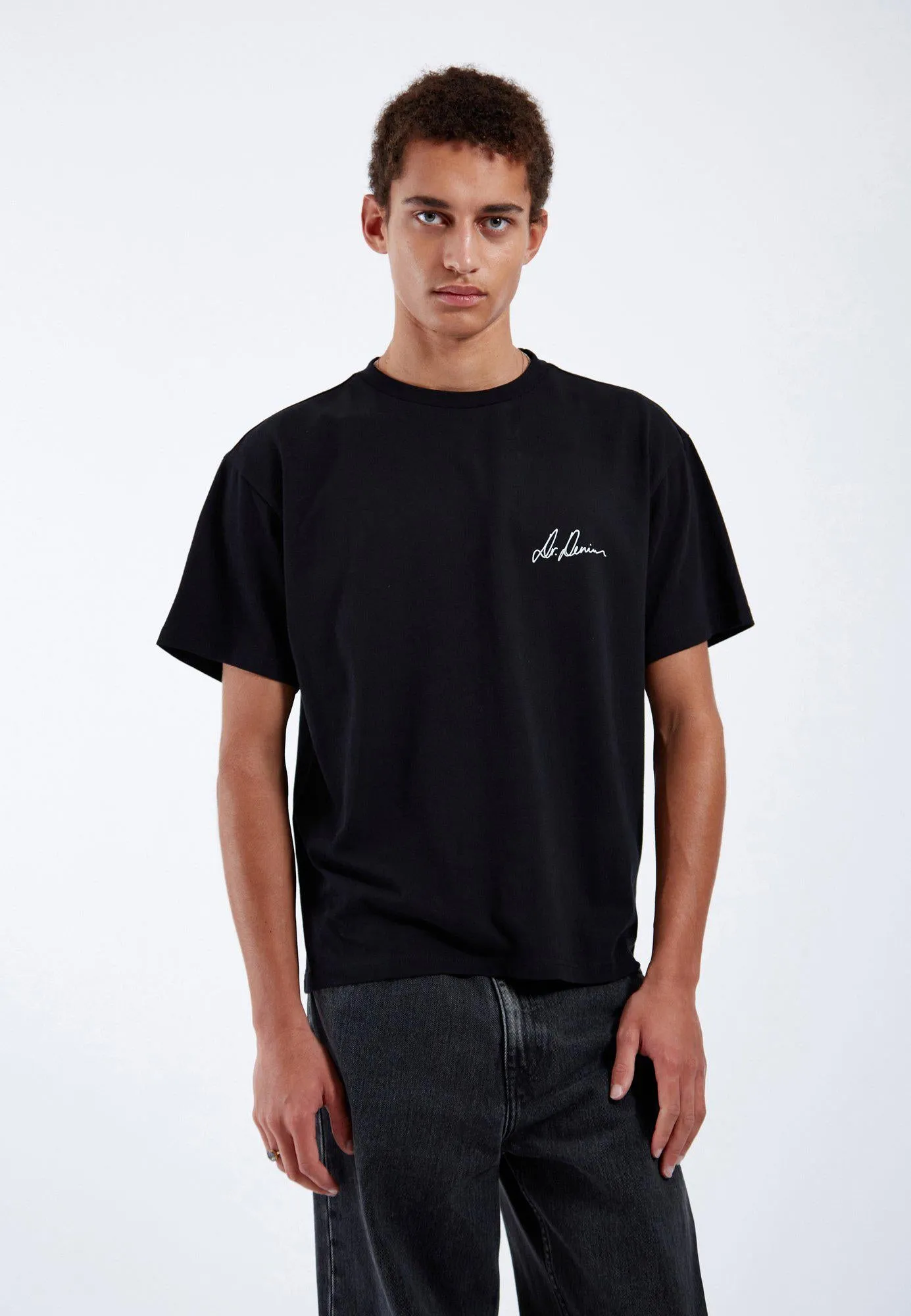 Bace Tee - Black Small Script