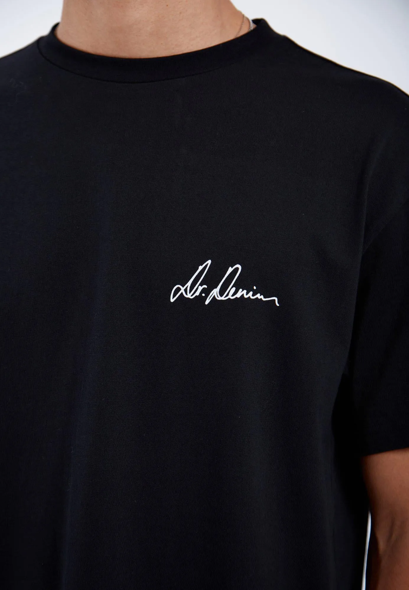 Bace Tee - Black Small Script