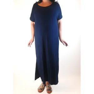 Bamboo Body navy tee shirt dress size XXL