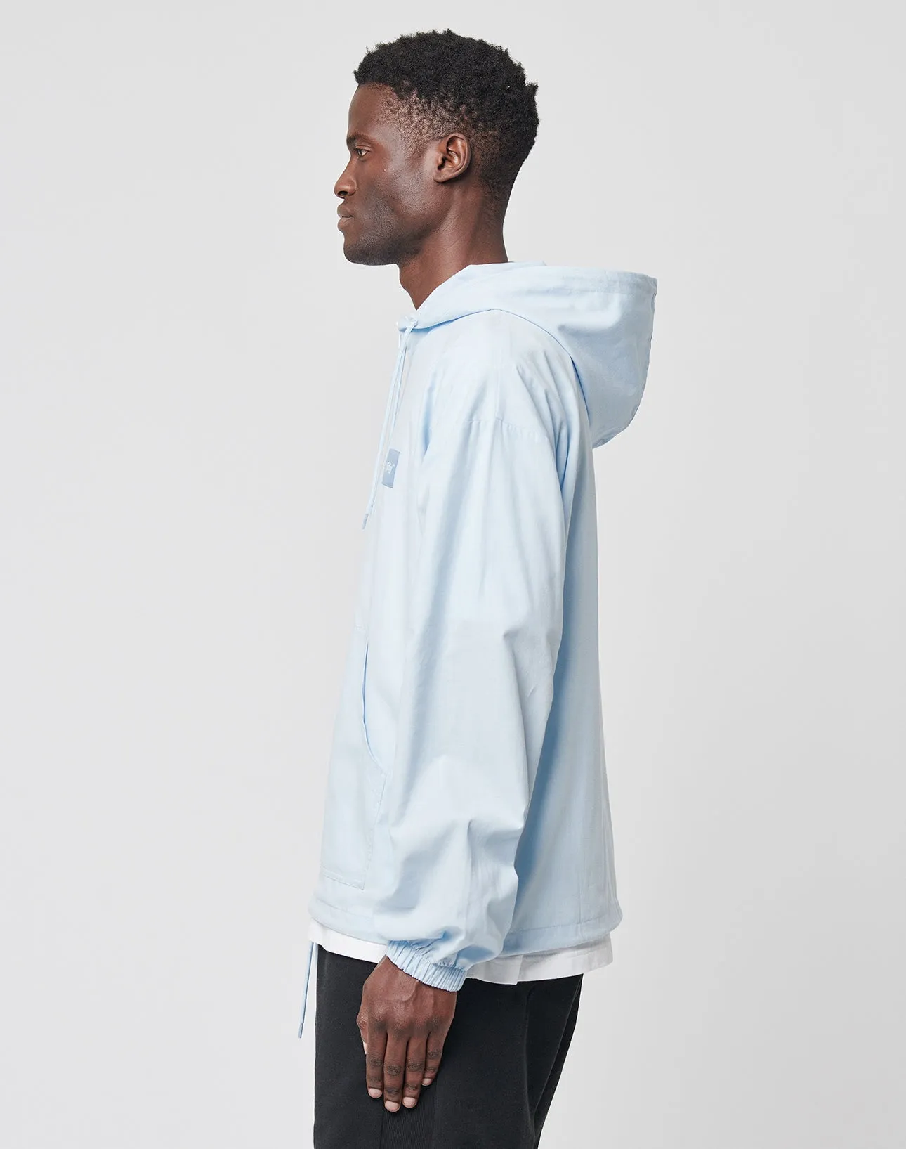 Basic Light Hooded Zip