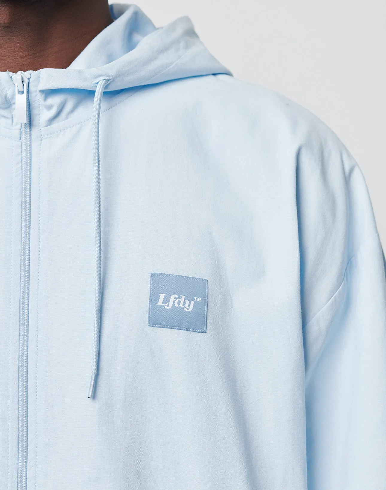 Basic Light Hooded Zip