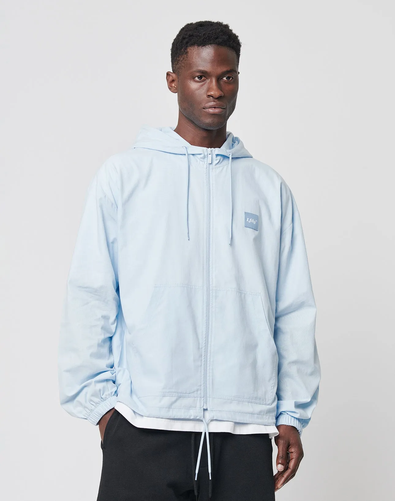 Basic Light Hooded Zip