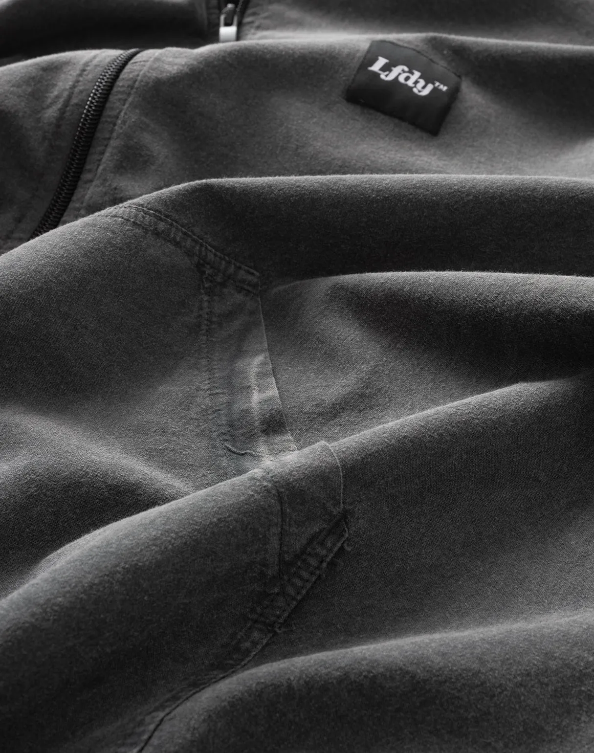 Basic Light Hooded Zip
