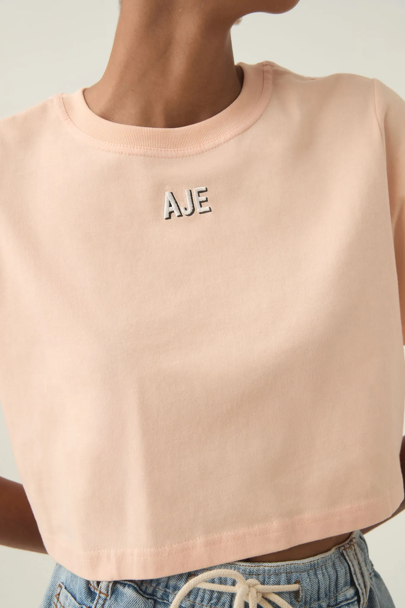 Beam Embroidered Logo Tee