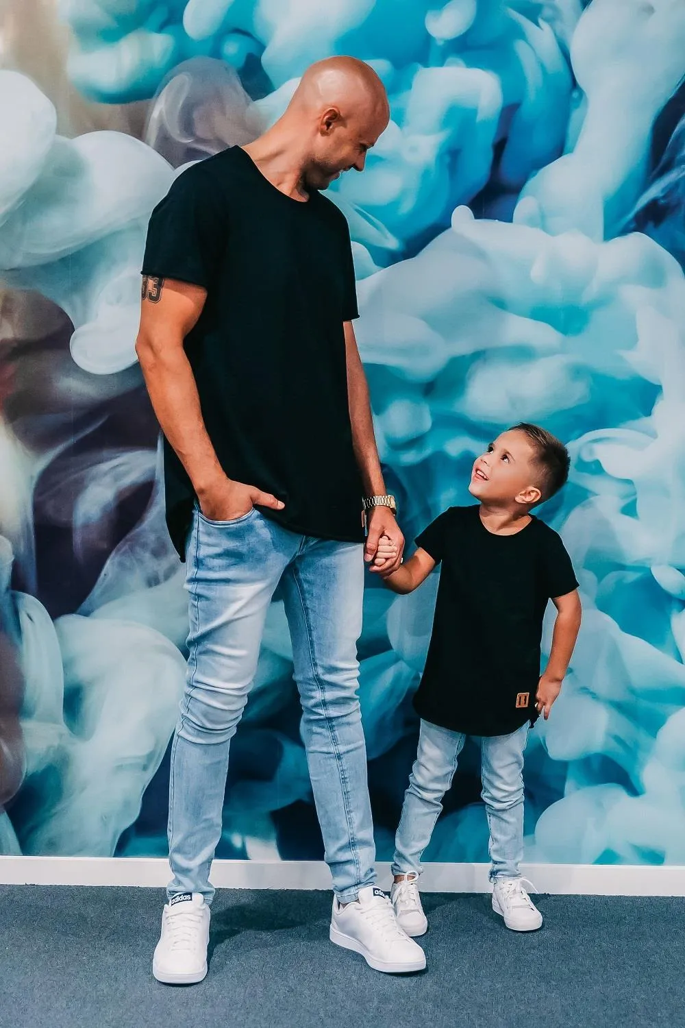 Beau Hudson Adults Raw Edge Tee