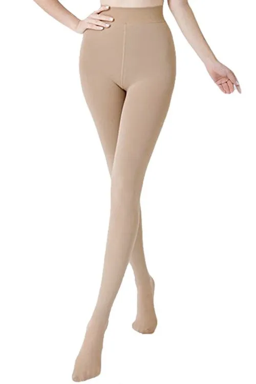 Beige Fleece Lined Tights 10/24/23 7263