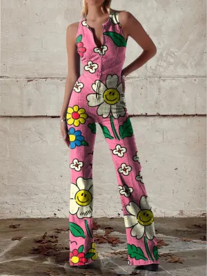 Bethany | Vintage Look Jumpsuit