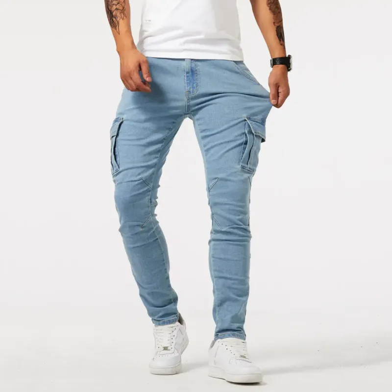 Billy - Streetwear Herbst Cargo Jeans für Herren