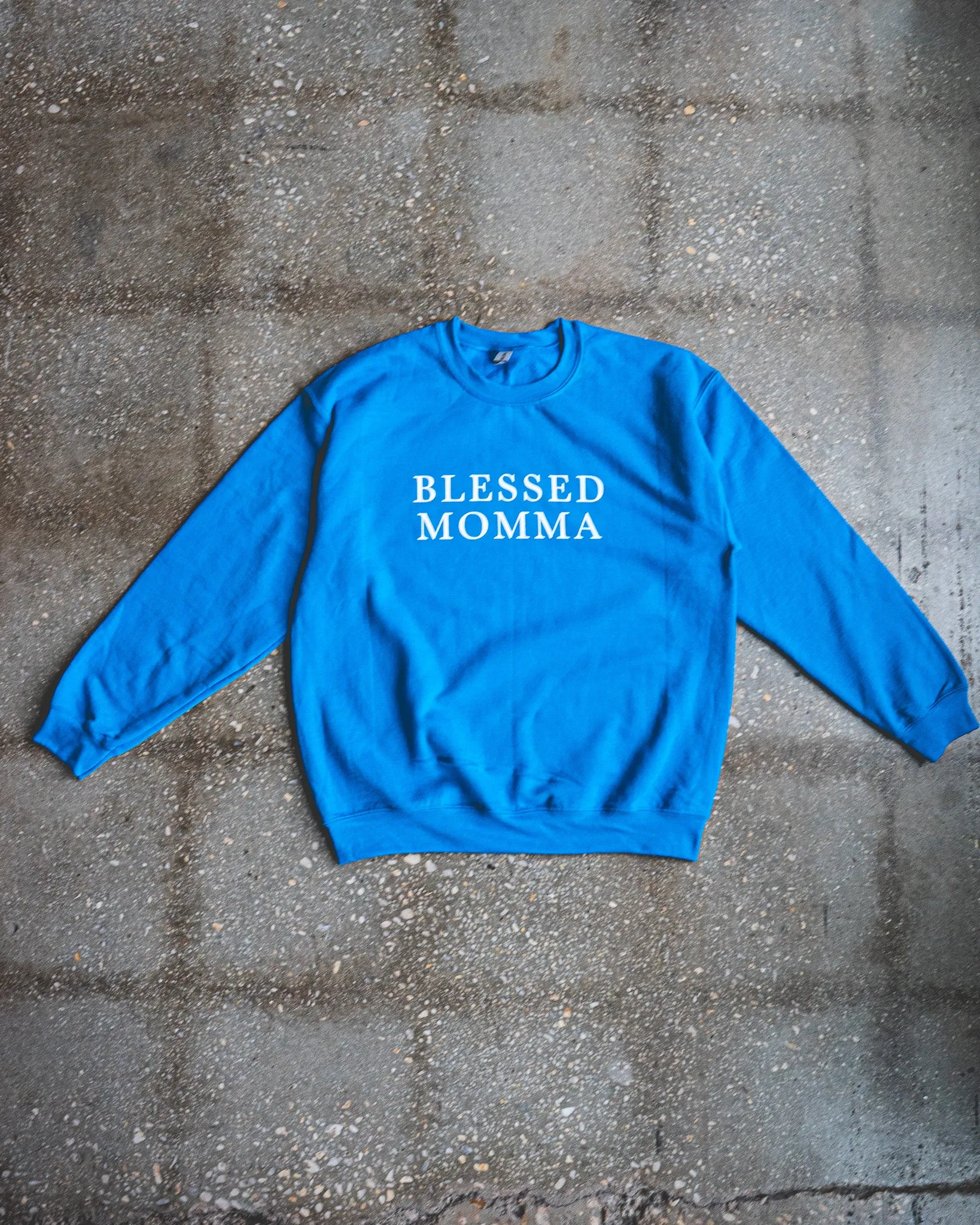 Blessed Momma Adult Sweatshirt
