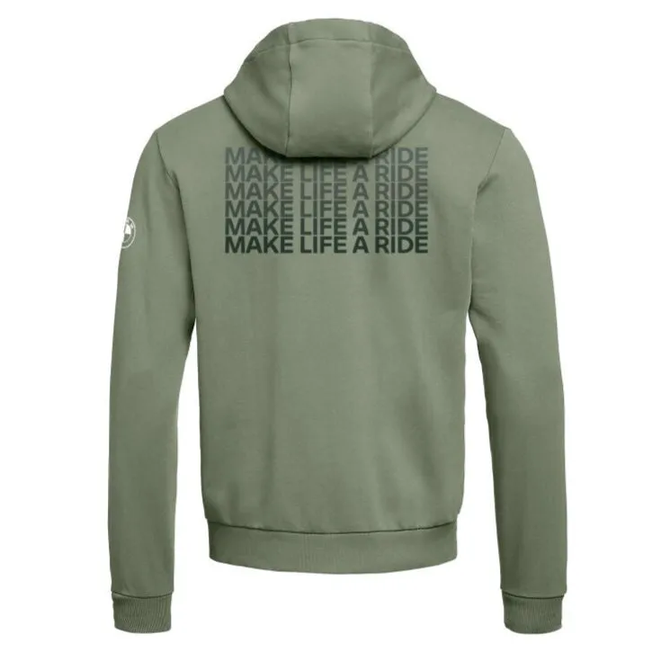 BMW Motorrad “Make Life a Ride” Zip Hoodie - Khaki