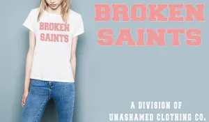 Broken Saints Freshman Logo Ladies Tee