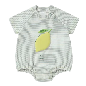 Bubble Romper - Lemon