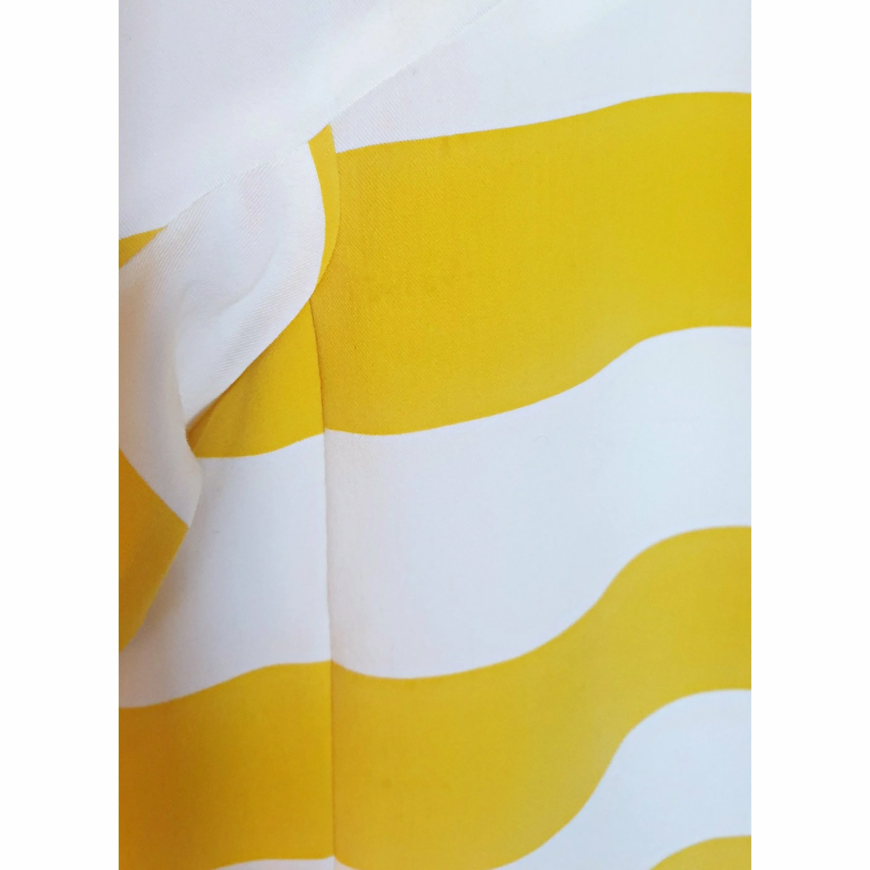 Bul chunky yellow and white striped dress size 8