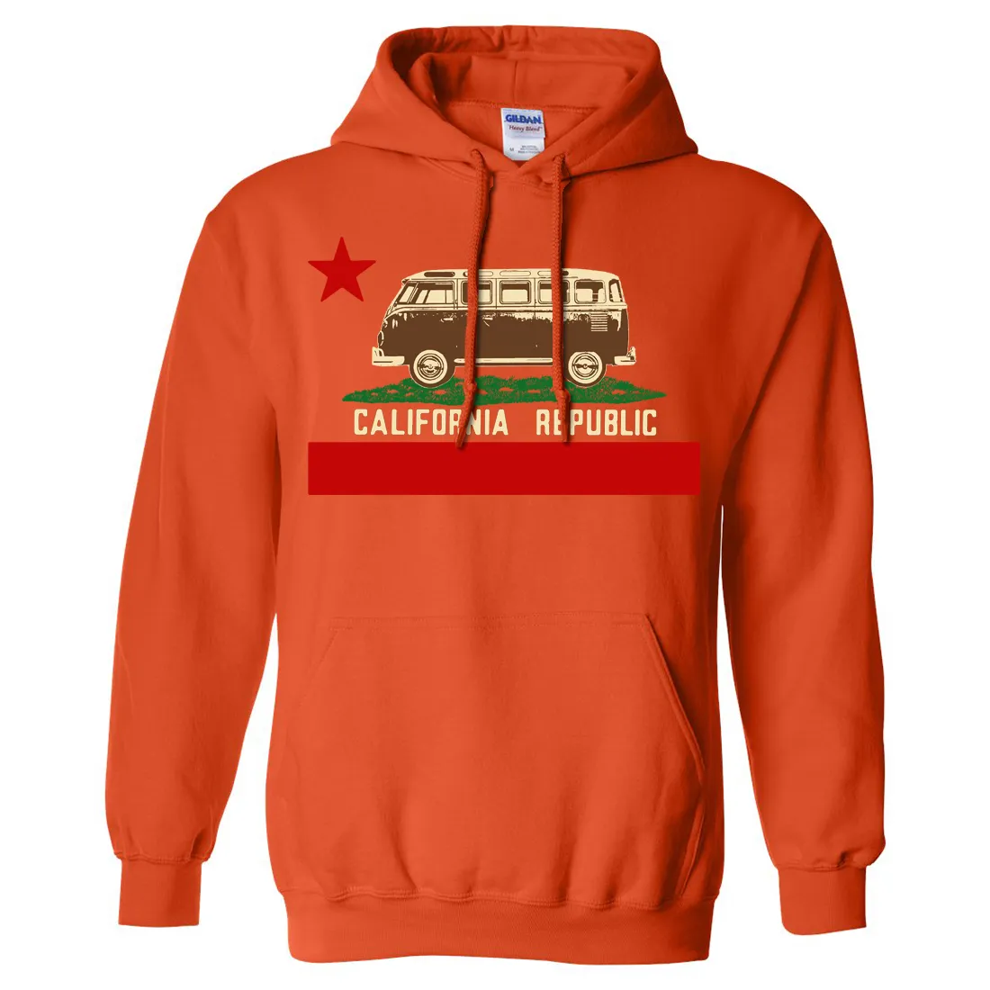 California Republic Vintage Van Sweatshirt Hoodie