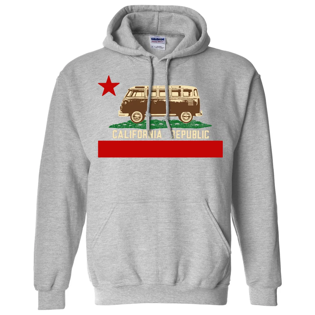California Republic Vintage Van Sweatshirt Hoodie