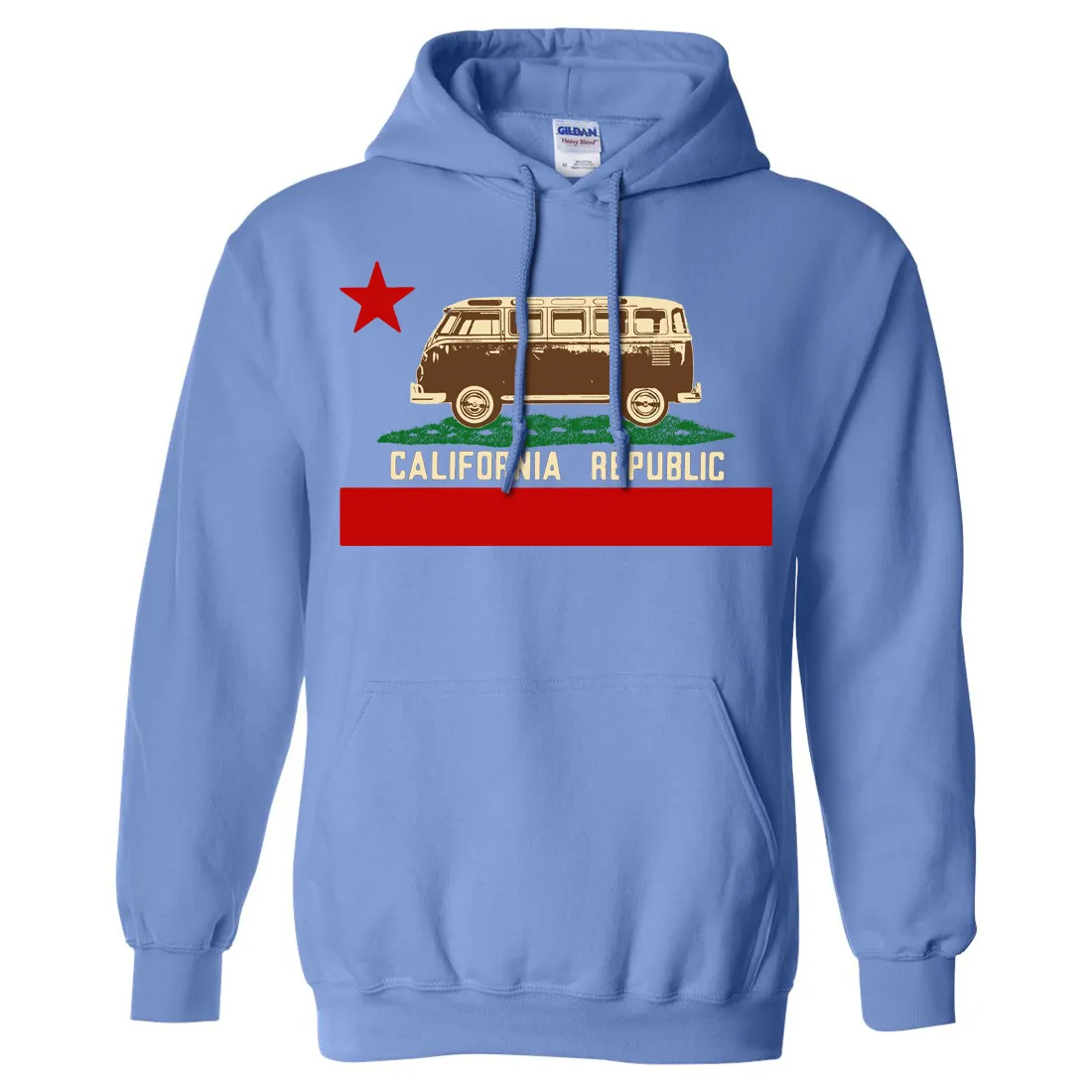 California Republic Vintage Van Sweatshirt Hoodie