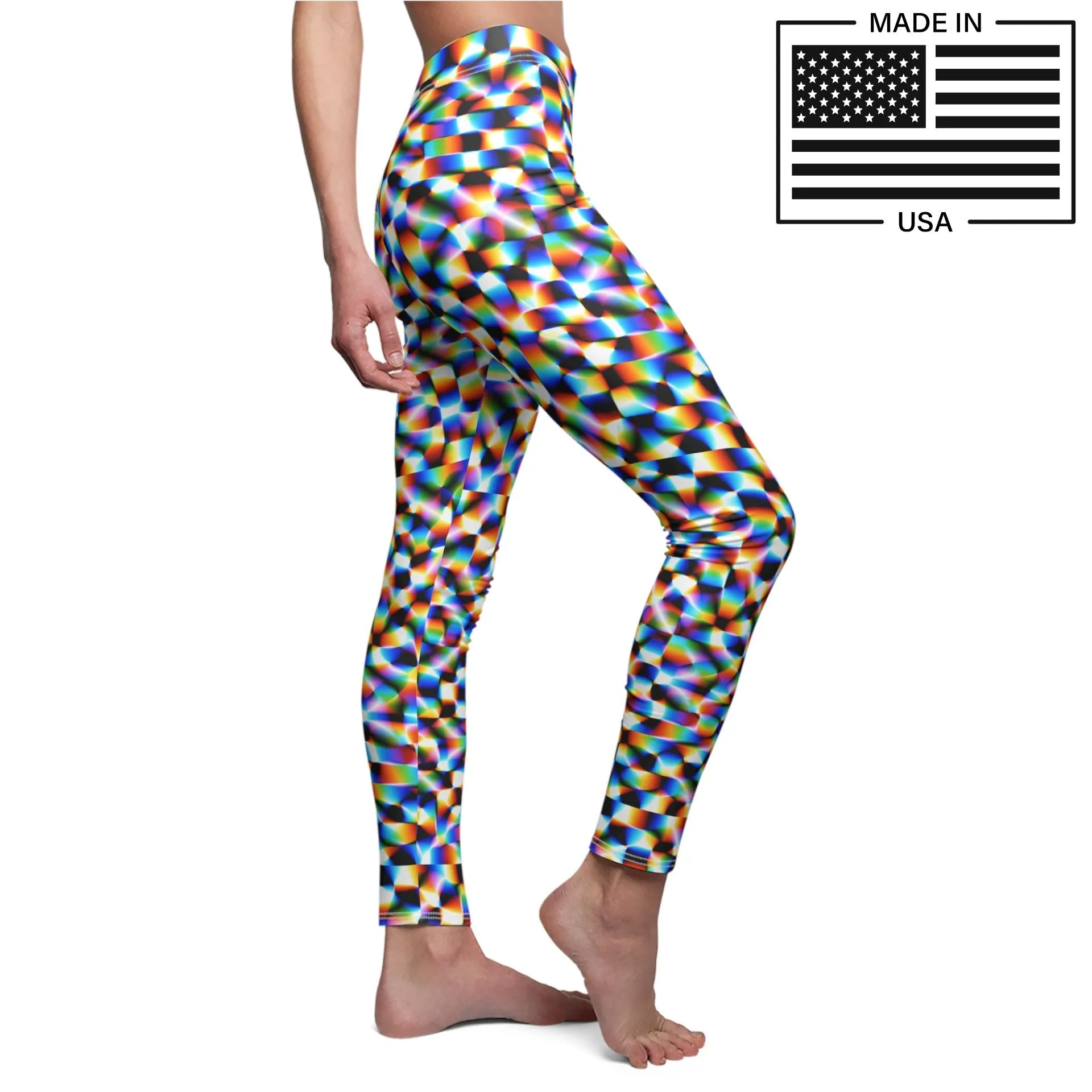 Checker Hacker Leggings