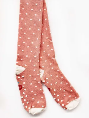 Cheeky Pink Dotty Tights