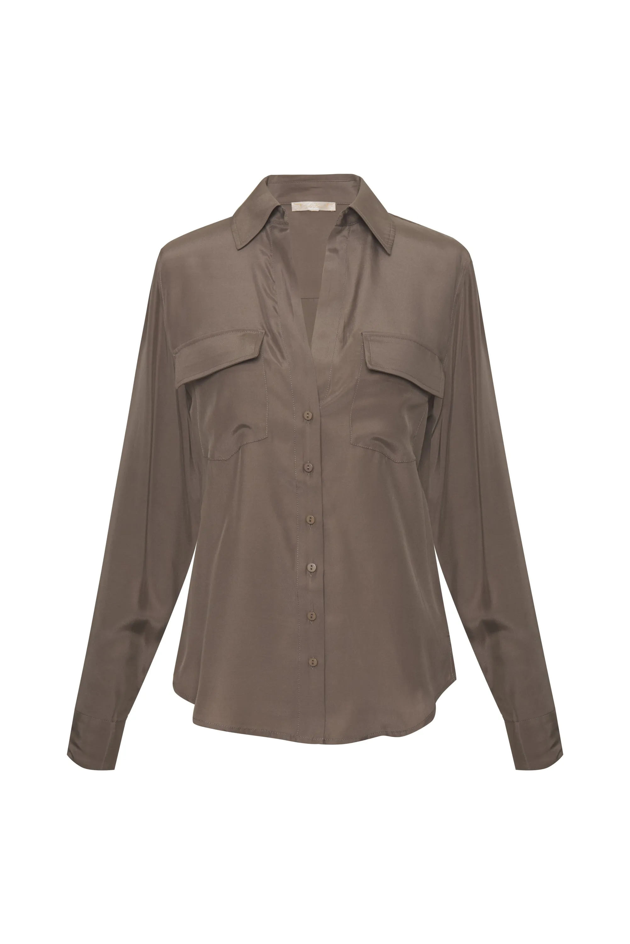 Classic Pocket Shirt Taupe
