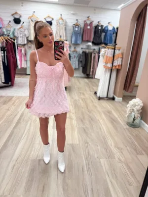 Cloud Kiss Pink Mini Dress