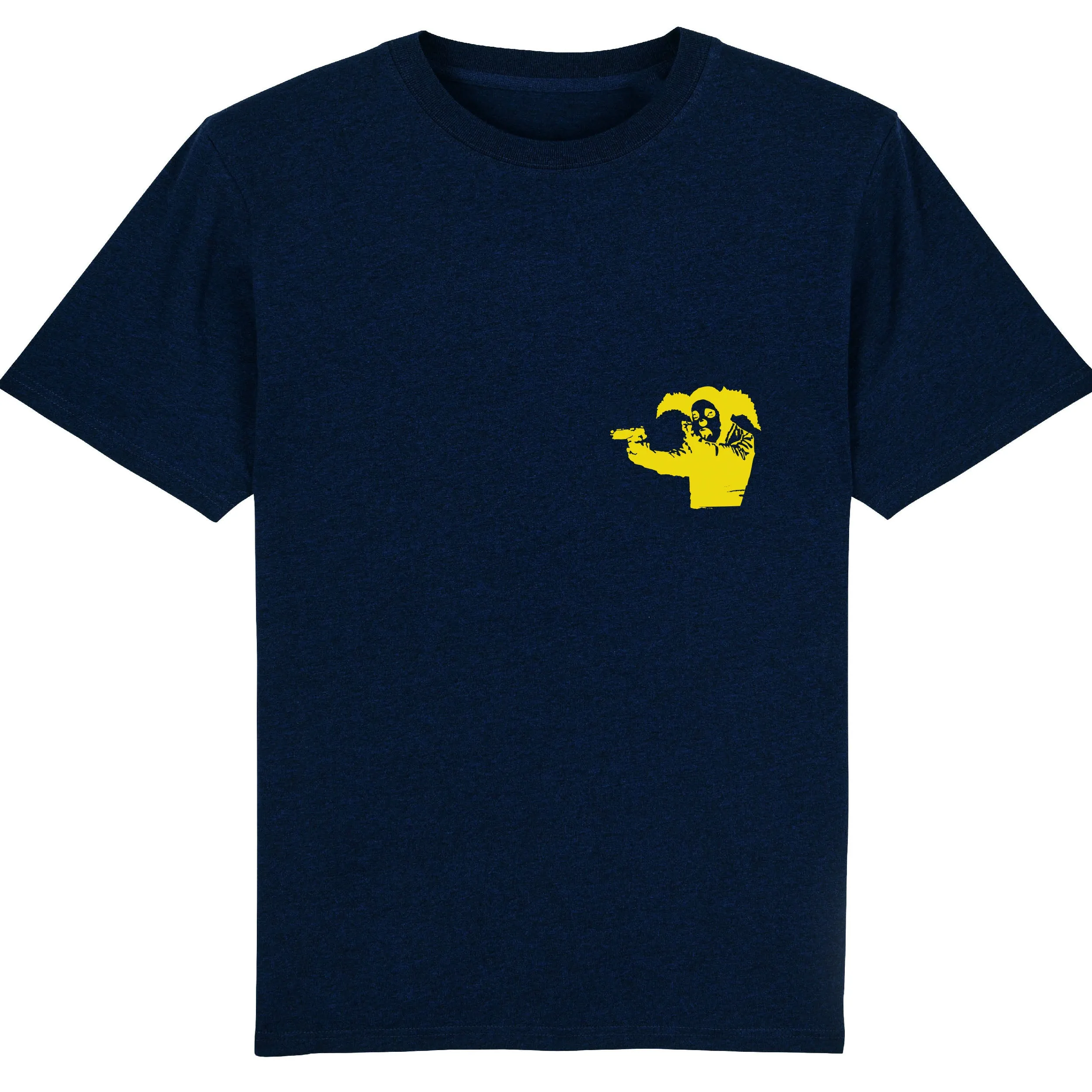Clown Skateboards Daily Operation Tee Yellow (Navy)