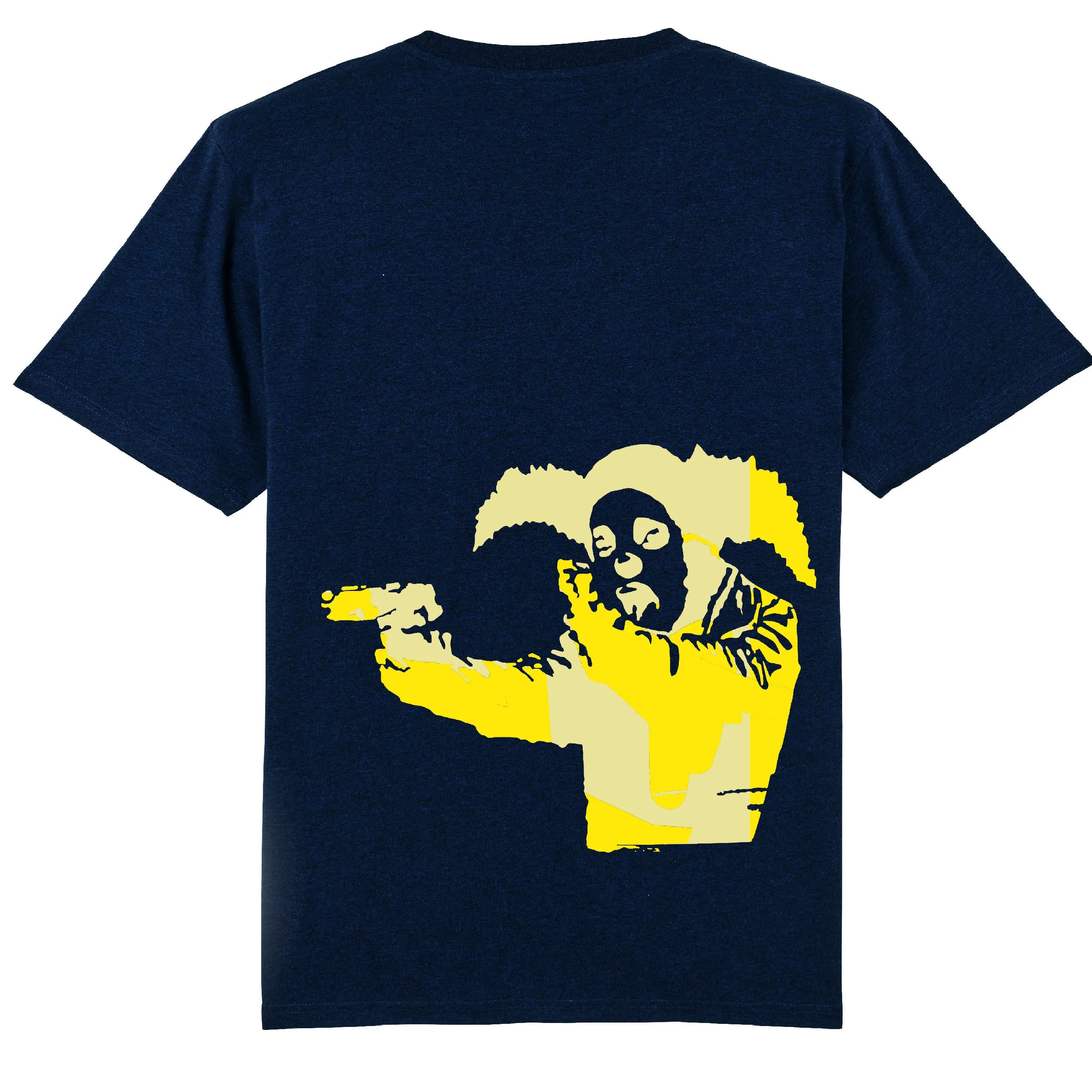 Clown Skateboards Daily Operation Tee Yellow (Navy)