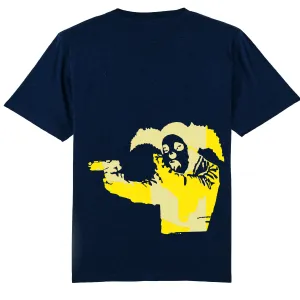 Clown Skateboards Daily Operation Tee Yellow (Navy)