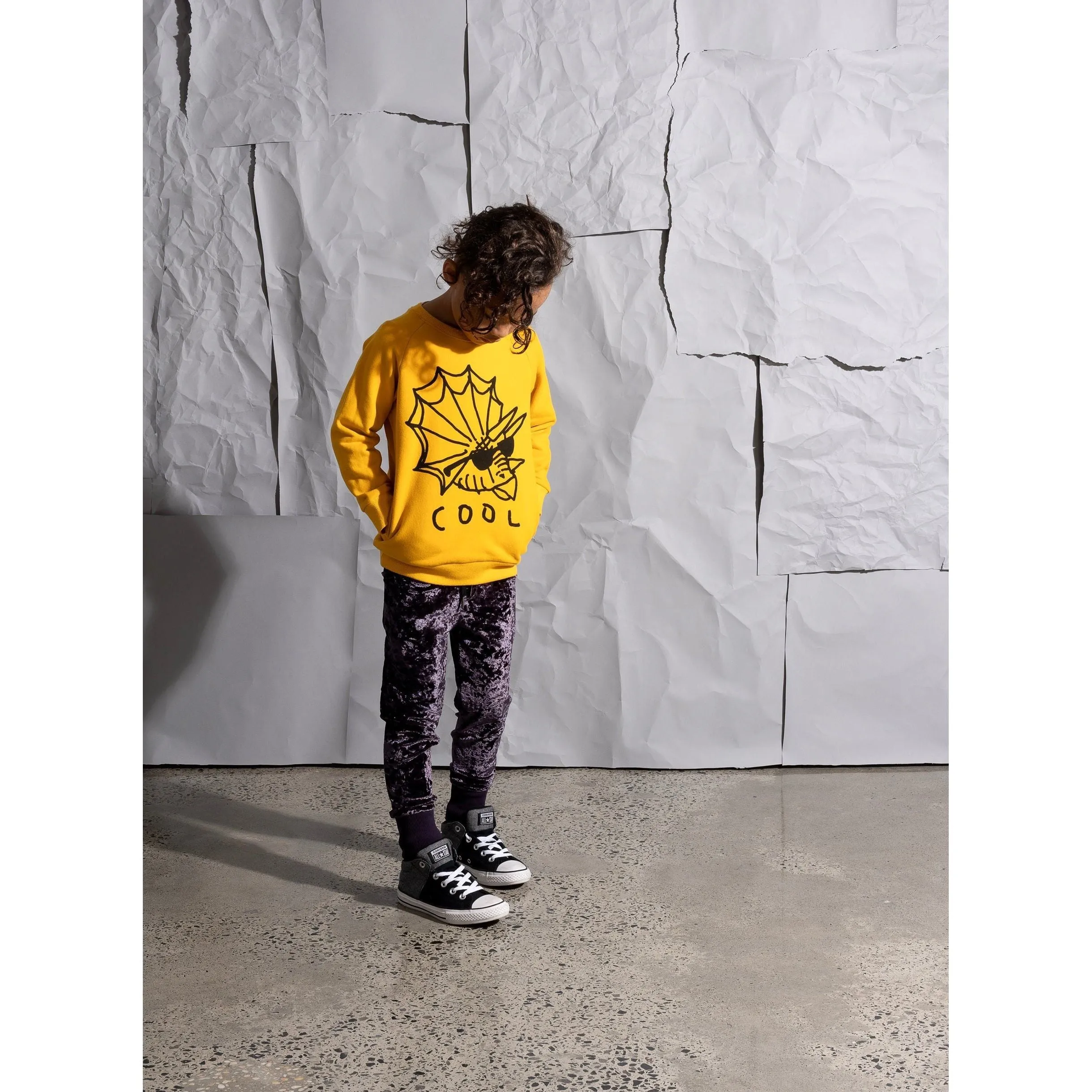 Cool Dino Furry Crew - Mustard