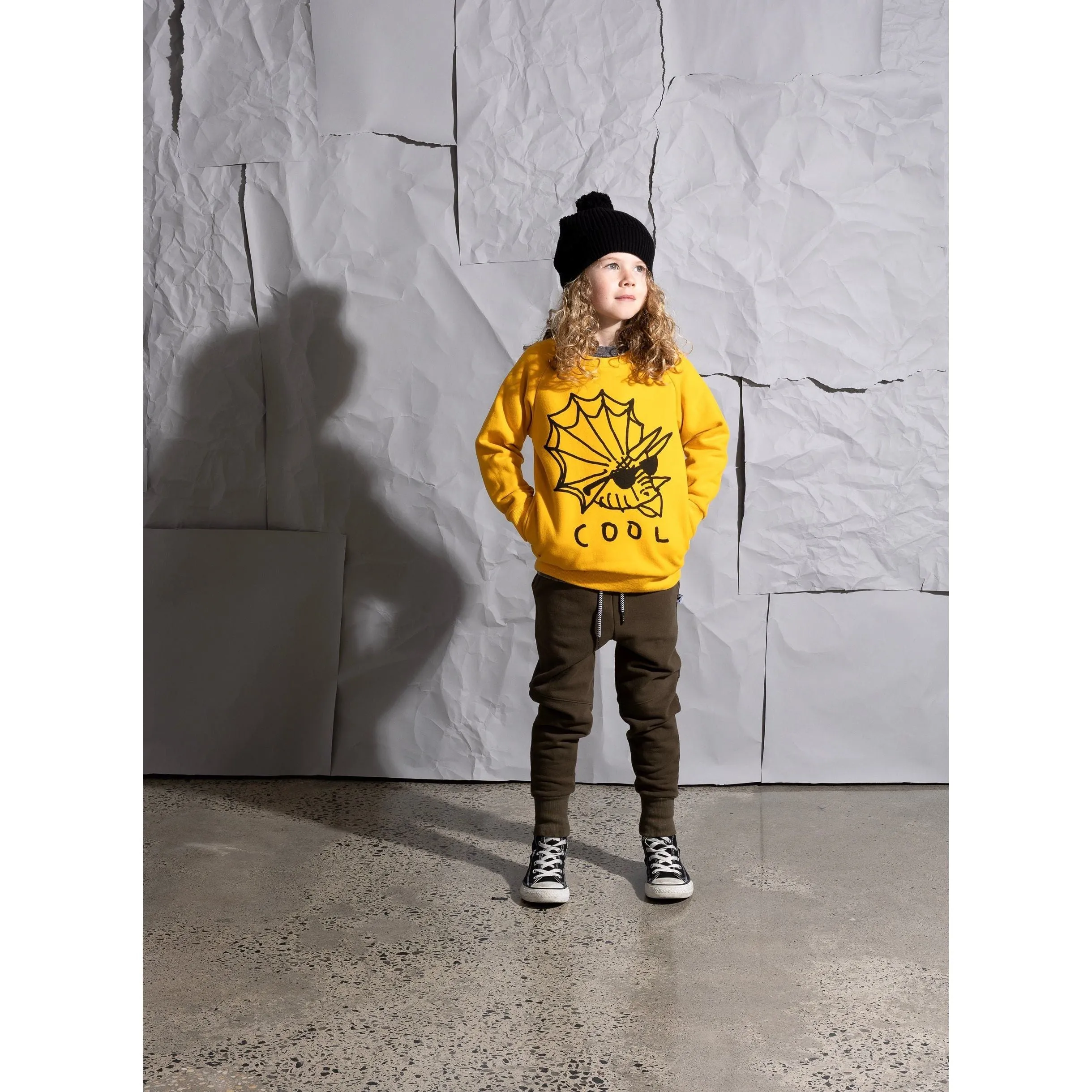 Cool Dino Furry Crew - Mustard