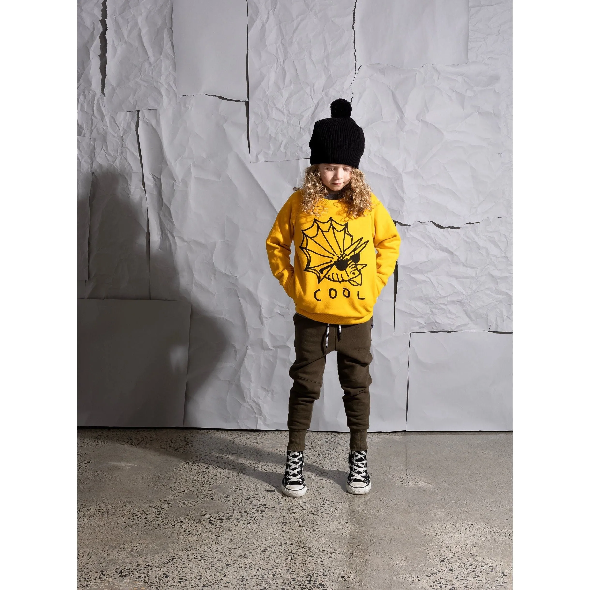 Cool Dino Furry Crew - Mustard