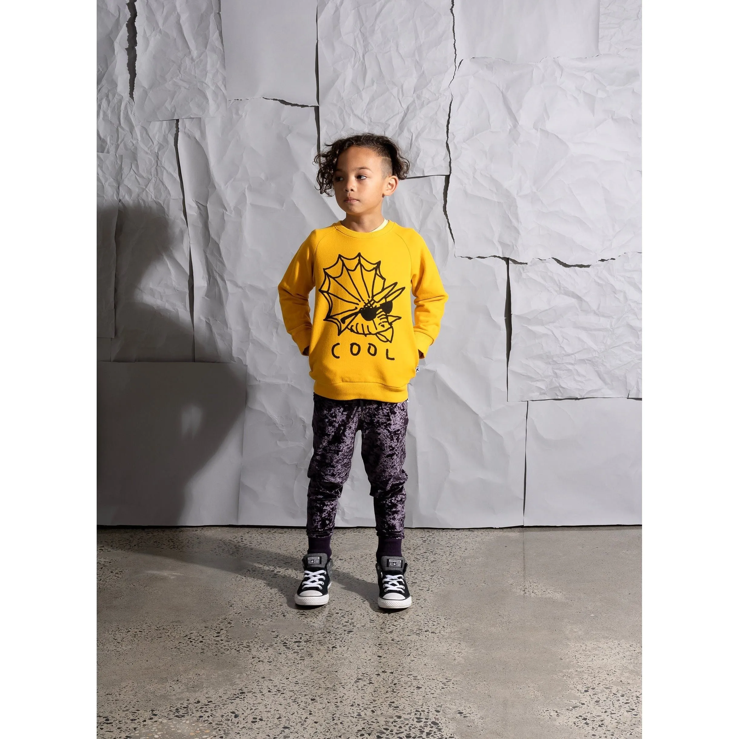 Cool Dino Furry Crew - Mustard