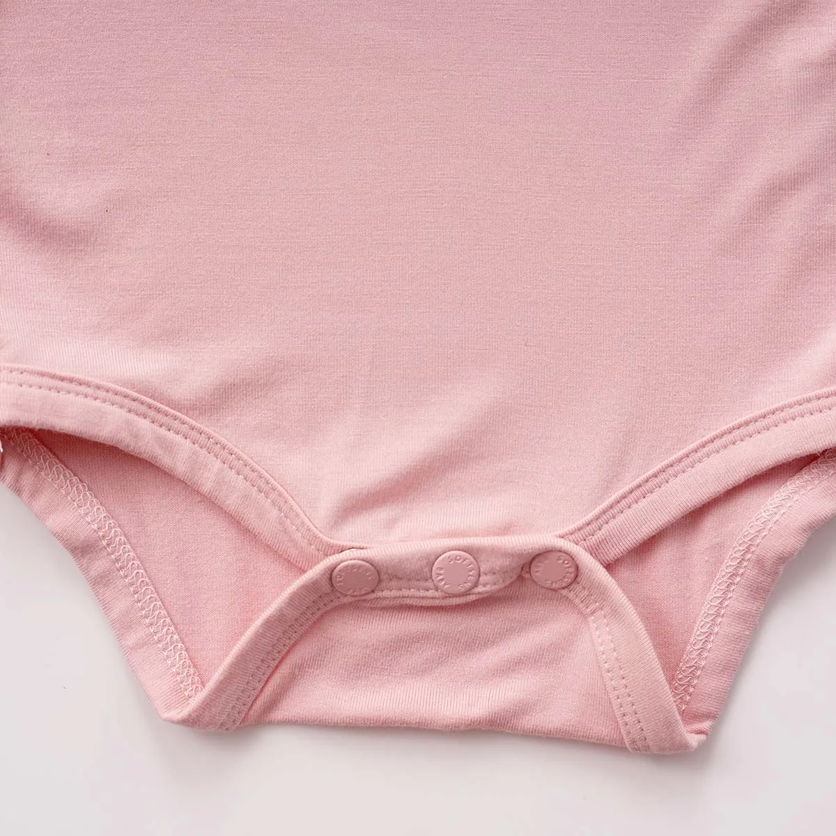 Coral Blush Bamboo Romper