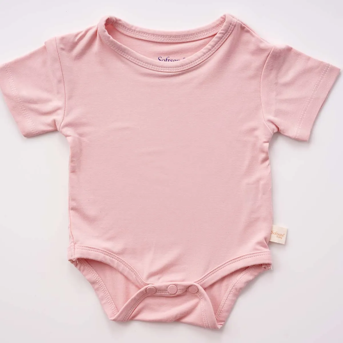 Coral Blush Bamboo Romper