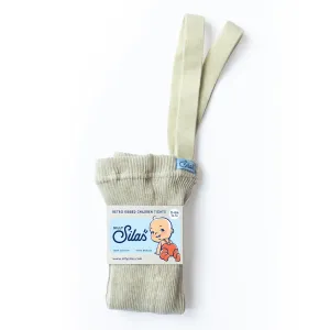 Cotton Footed Tights - Cream Blend