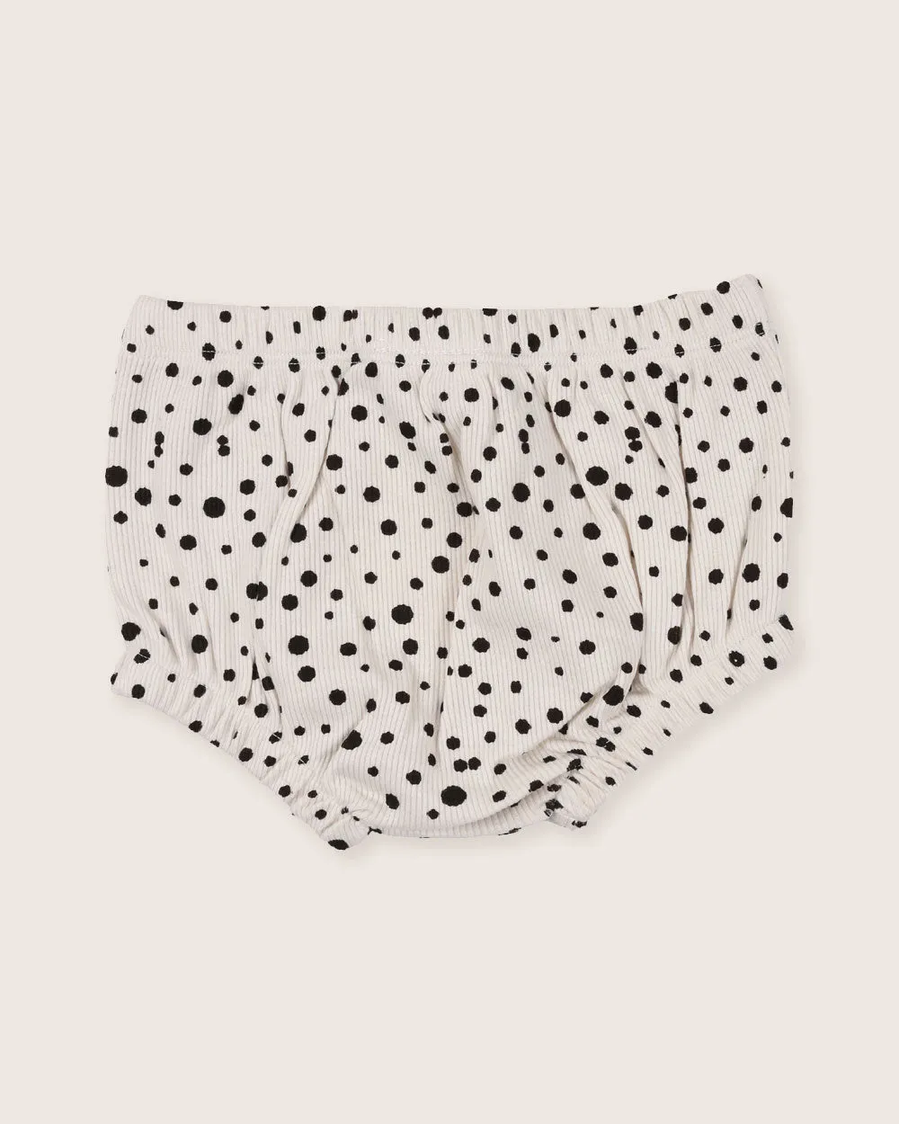 Cream Abstract Spot Print Bloomers