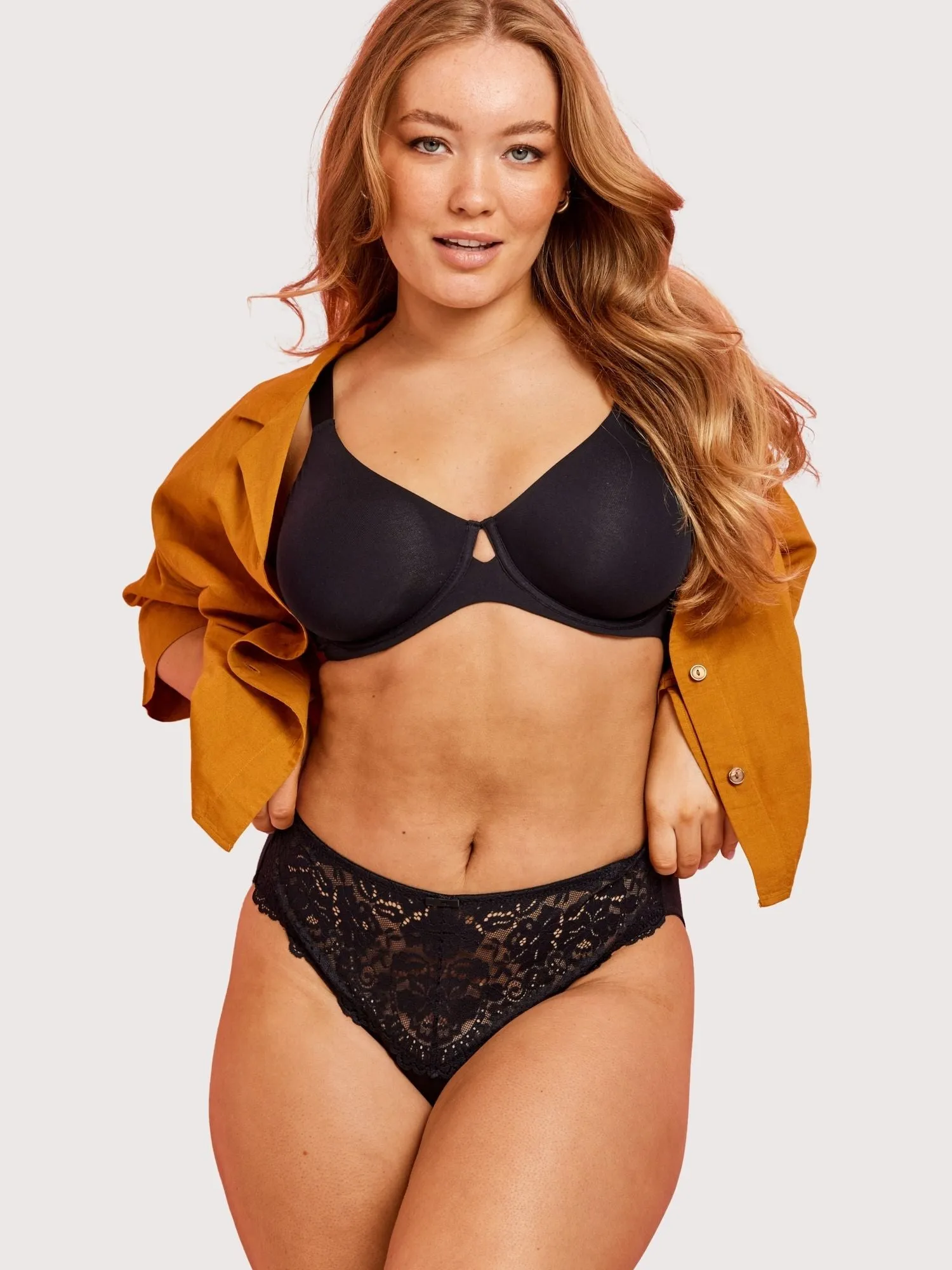 Daily Essentials Classic Lace Full Brief (218)