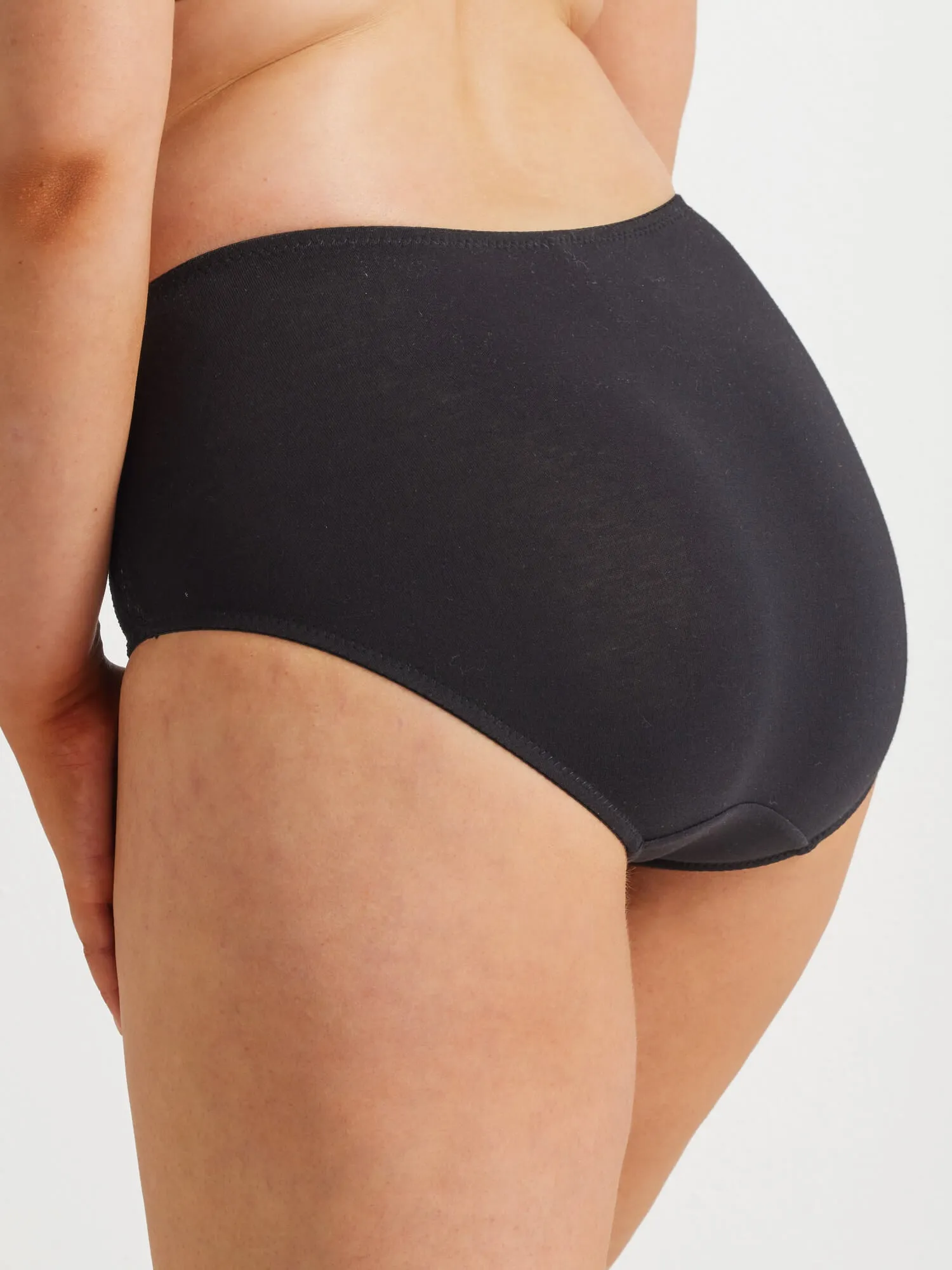 Daily Essentials Stretch Lace & Cotton Full Brief (219)