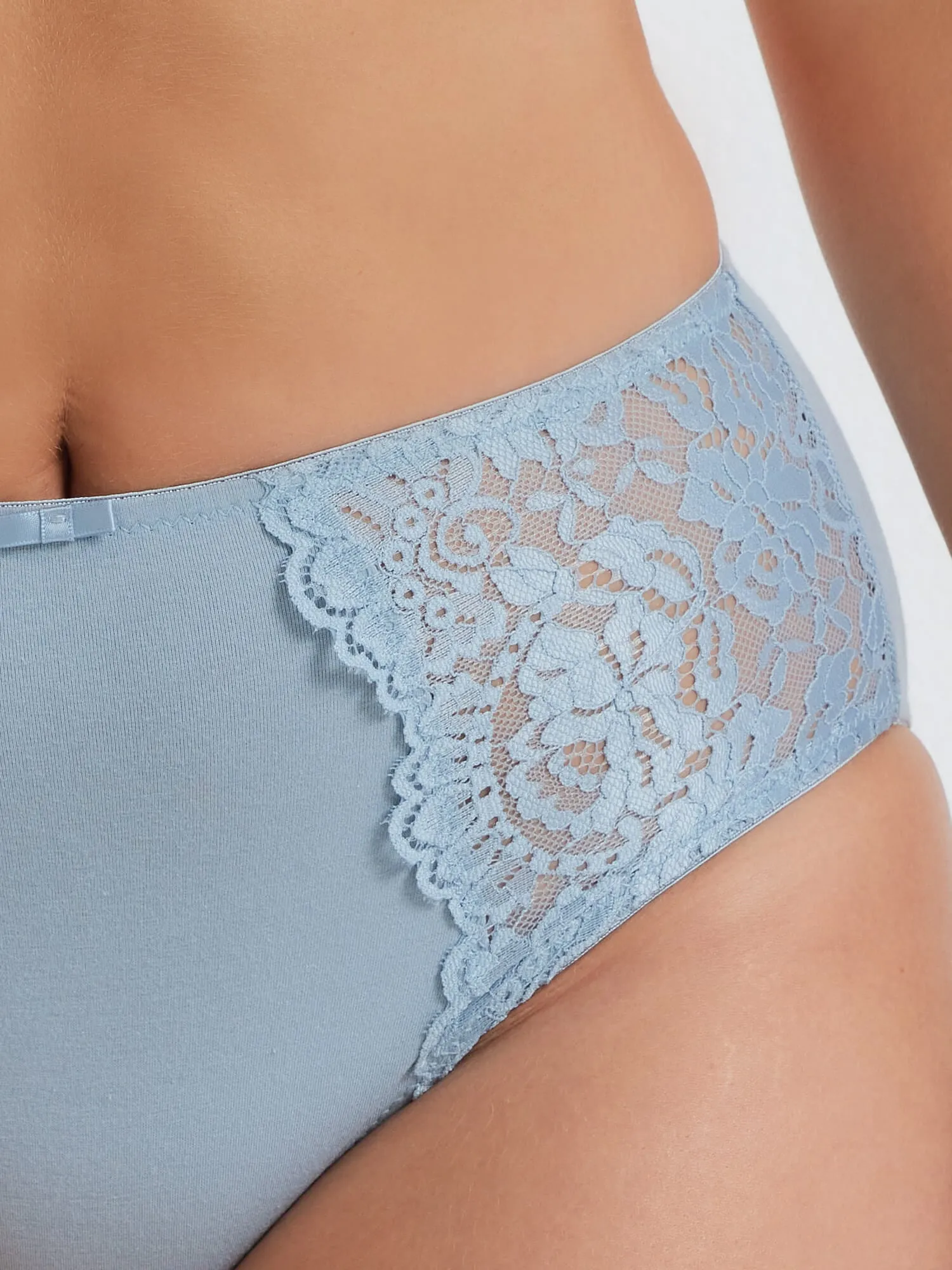 Daily Essentials Stretch Lace & Cotton Full Brief (219)