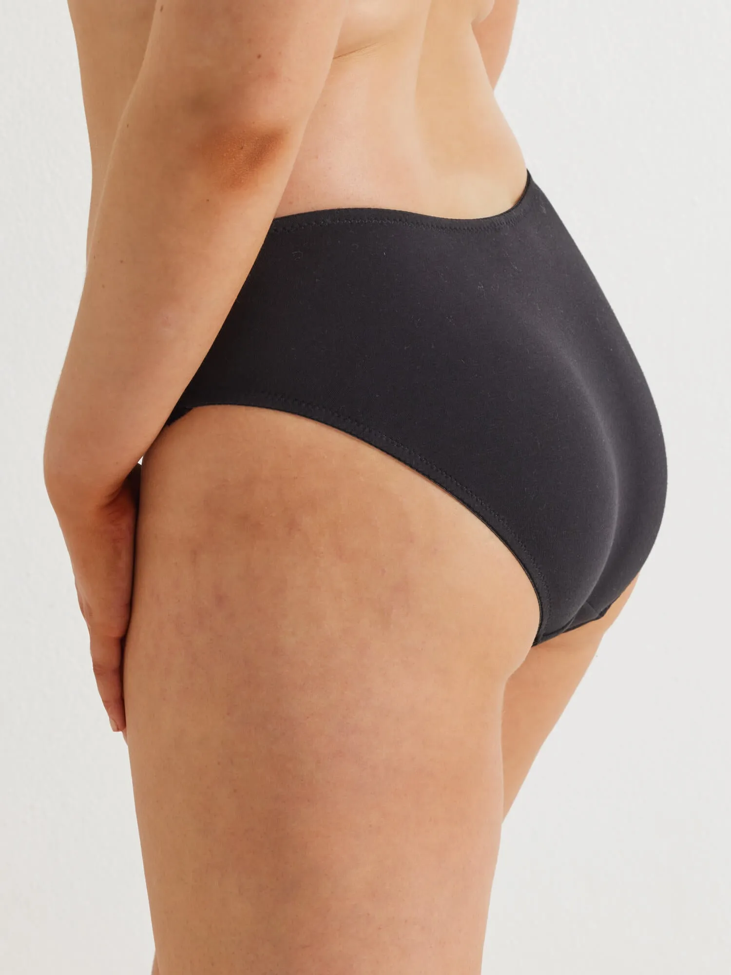 Daily Essentials Stretch Lace & Cotton Hi-Cut (219)
